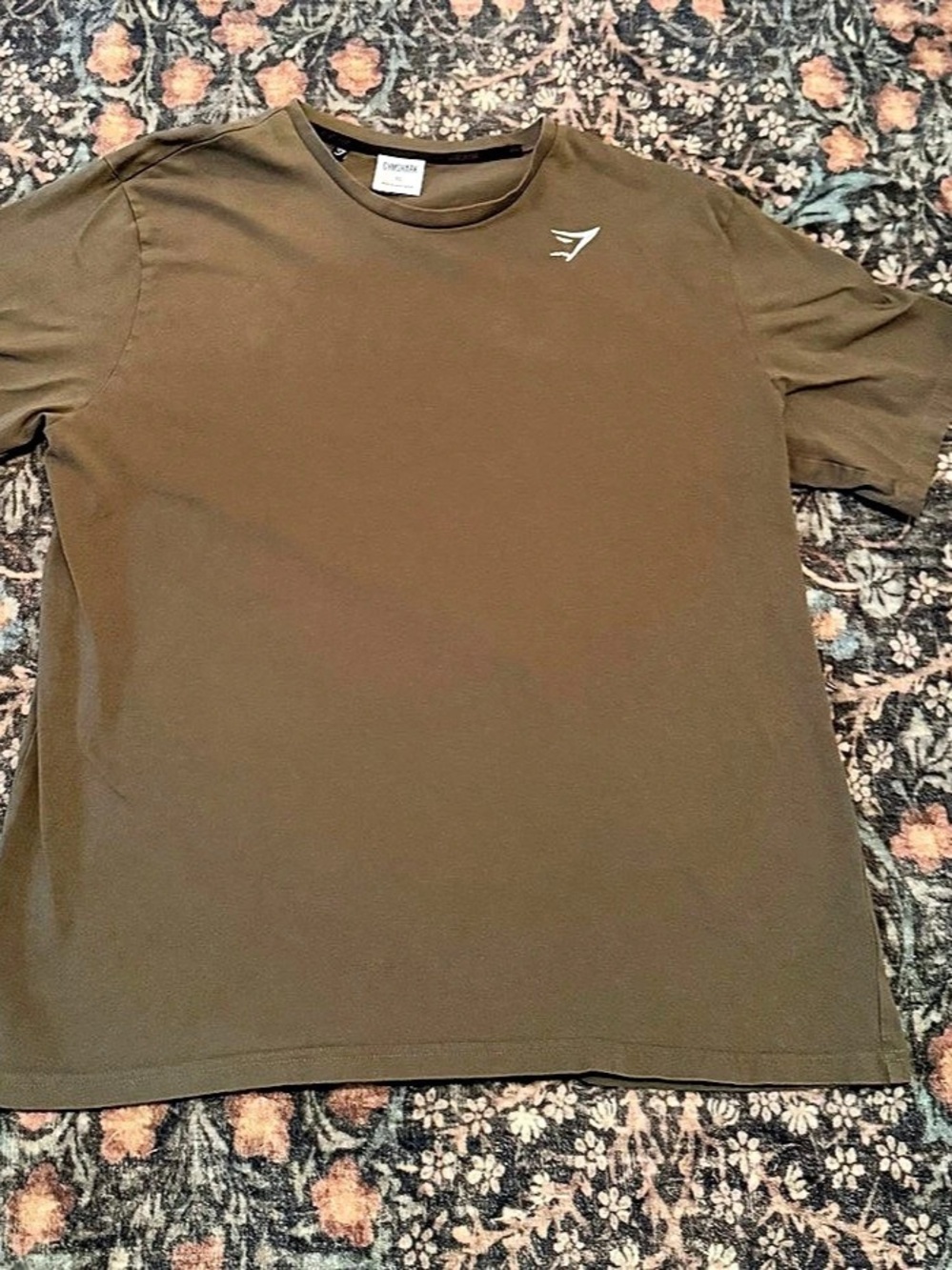 Gymshark Short Sleeve Tee in Hunter Green Size XL Like New